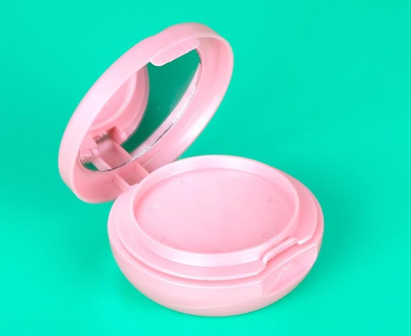 Manufacturer Price Face Beauty Cute Pink Makeup Smooth Skin Face Loose Powder with Mirror