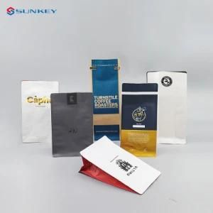 500 G Eco Friendly Coffee Beans Bag Packaging Custom Printed Empty Coffee Tea Bags