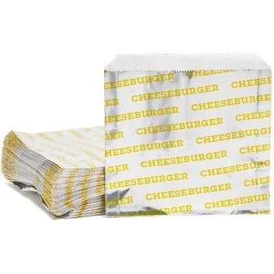 Burgers Sandwich Paper Food Grade Bread Packag Bag