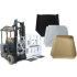 Recycled No Blemishes Black Plastic Slip Sheet for Drinks