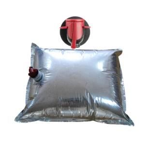 Food Grade Durable 3L 5L Valve Bag in Box