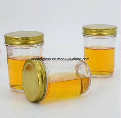 Glass Mason Jars with Aluminum Screw Top Lid