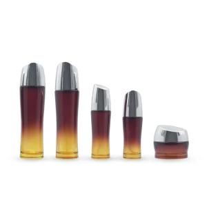 100/120ml/45ml/35ml /50g Cosmetic Packaging Cream Jar Luxury Glass Bottle