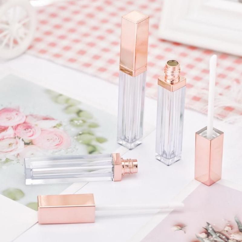High-Grade New Empty Lip Gloss Tubes Cream Containers Jars DIY Makeup Tools Cosmetic Transparent Lip Balm Refillable Bottle