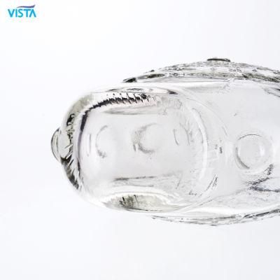 750ml Brandy Normal Flint Glass Bottle Screw Cap