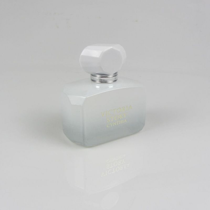 Empty Clear 100ml Round Glass Perfume Bottle Spray Bottle