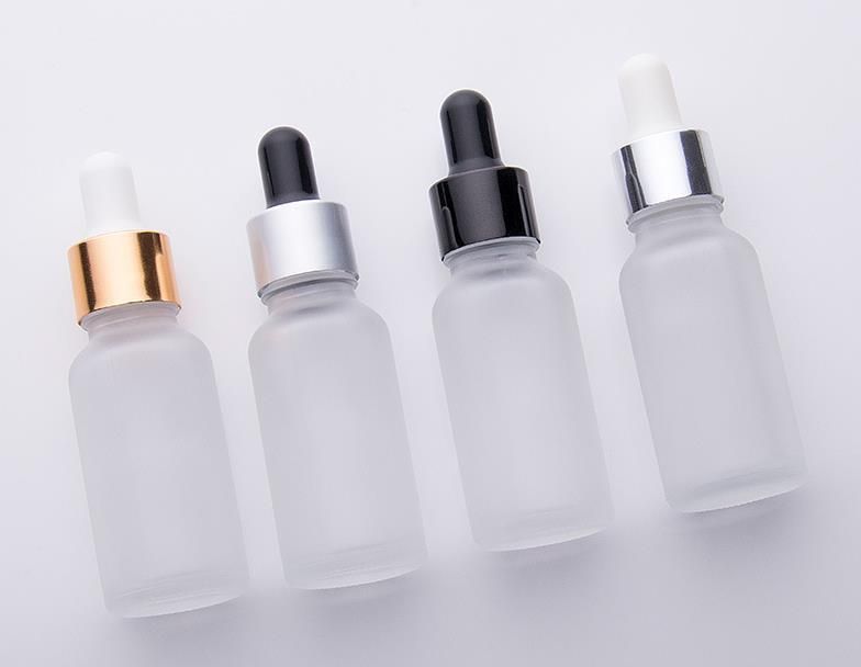 China 5ml 10ml 20ml 30ml 50ml 100ml Clear Amber Blue Green Essential Oil Glass Bottle for Cosmetic