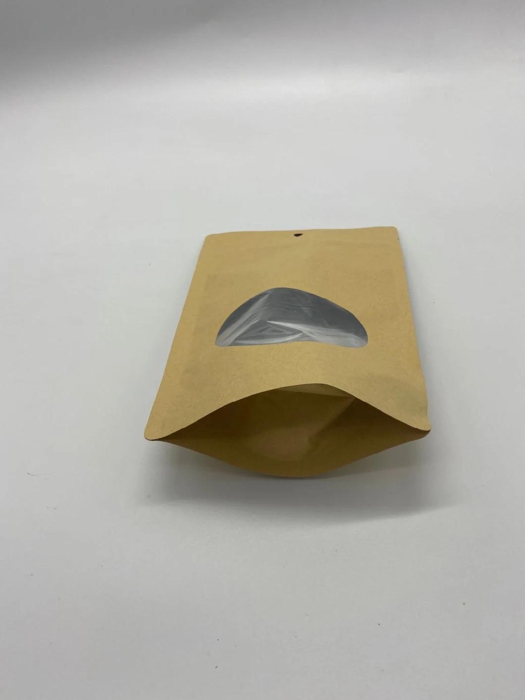 Kraft Foil Bag/Stand up with Zipper Kraft Bag 300g