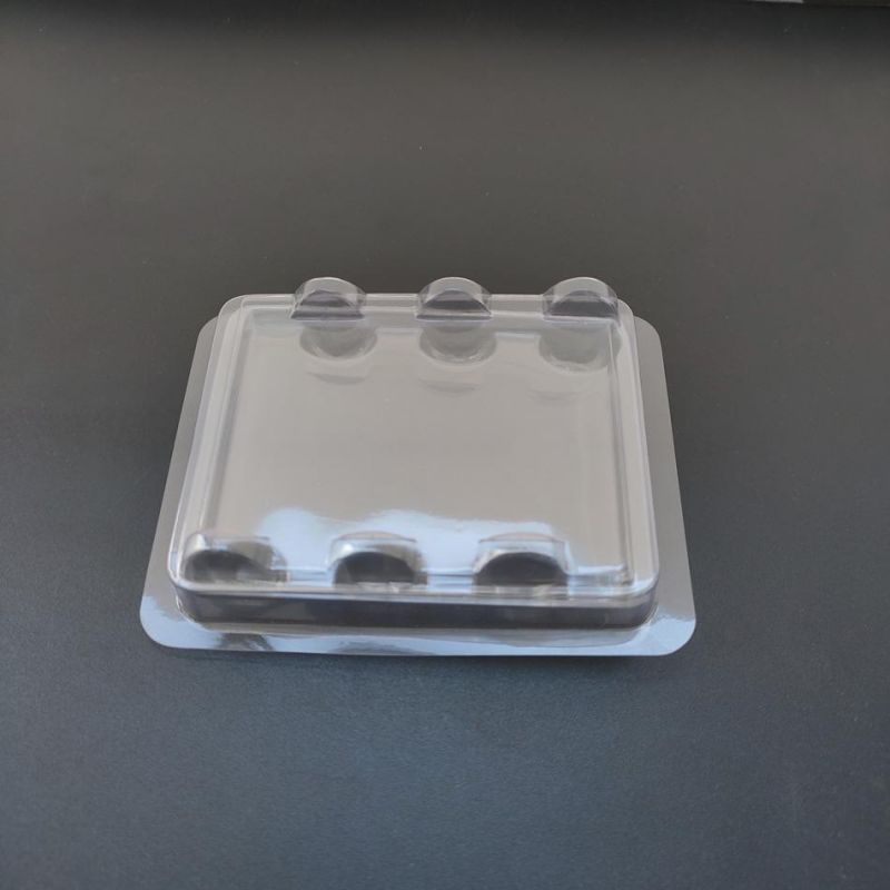 Plastic upper and down Set Box Custom Cosmetic Packaging Tray