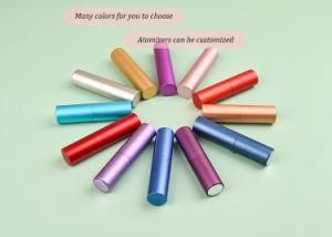 5ml 8ml 10ml 15ml 20ml Portable Mini Travel Size Pocket Refillable Twist up Aluminum Perfume Pump Atomizer Spray Bottle