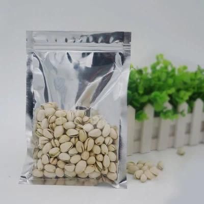 Custom Design Aluminum Foil Self-Sealing Vertical Translucent Wholesale Seal Food Sealing Stand up Pouch