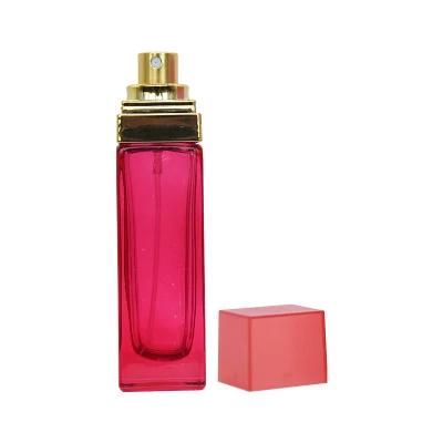 New Mold Hot Sell High Quality 30ml Glass Perfume Bottle Empty Cosmetic Glass Bottles for Perfume Plastic Electroplate Plating Cap
