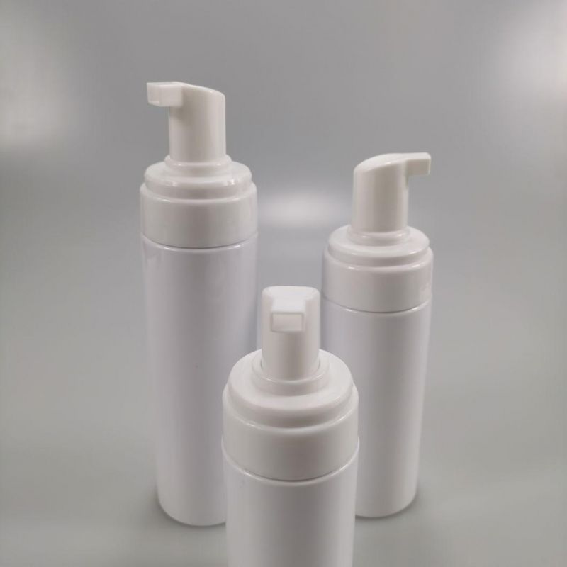 Pet Plastic 100ml 120ml 150ml 200ml Foam Bottles Mousse Bottle with Pump Foam Cap for Soap Cleaning Liquid