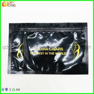 Smelly Proof Mylar Tobacco Plastic Packaging Bag with Food Grade