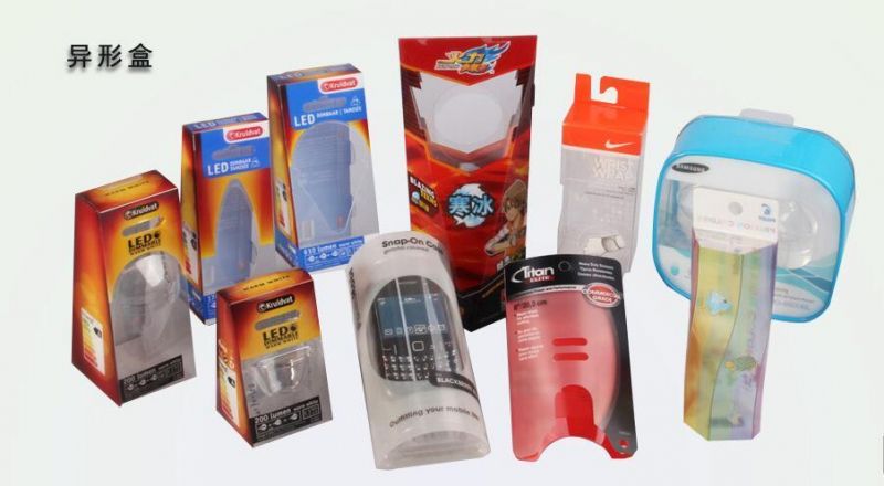 Plastic PET Custom Cosmetic Transparent Eyelash Packaging Box
