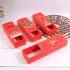 Recycle Sweet Red Cookie Tea Paper Hardboard Magnetic Closure Gift Box Packaging with Ribbon