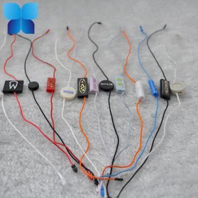 Hot Sell PVC Sllicone Garment String Seal Hang Tag