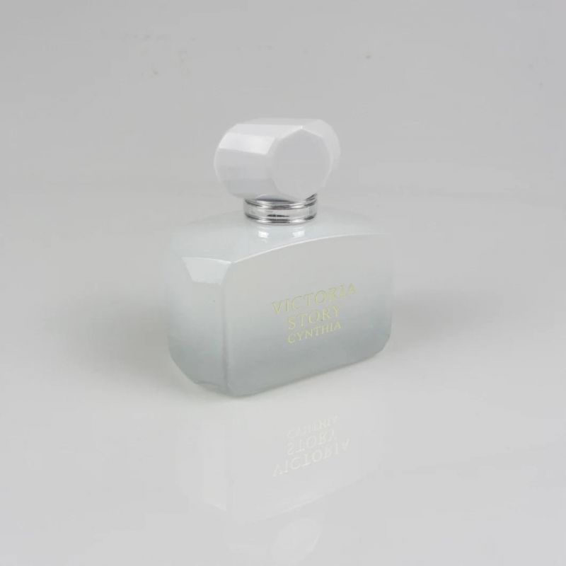 100ml Small Flat Empty Elegant Rectangular Spray Glass Bottles