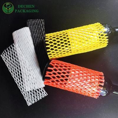 Fruit Mesh Bag Sleeve for Bottles Coconut Packing Foam Net