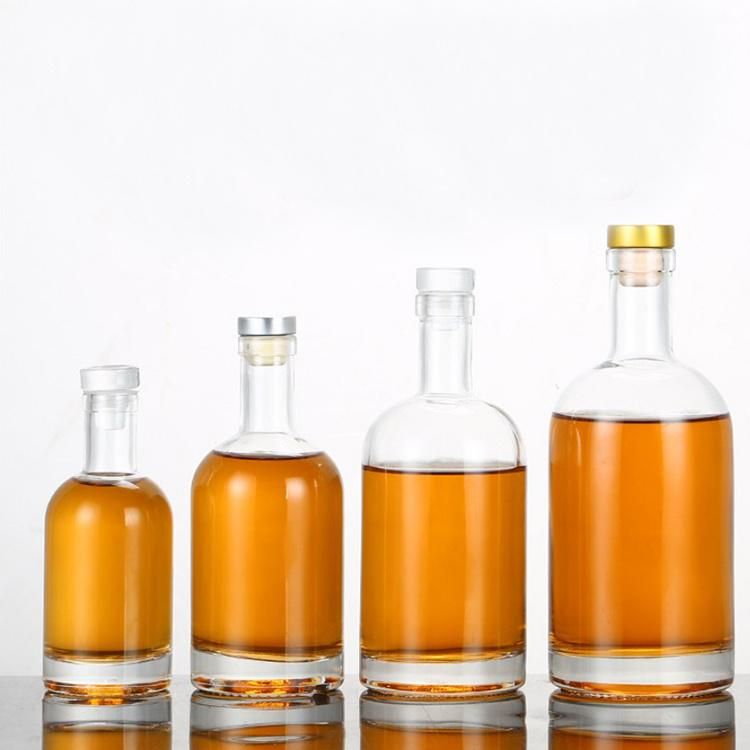 T-Top 750ml Wine Gin Vodka Glass Bottle