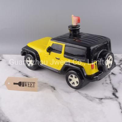 1500ml Car Shaped Ceramic Liquor Bottle Wine Vodka Ceramic Bottles