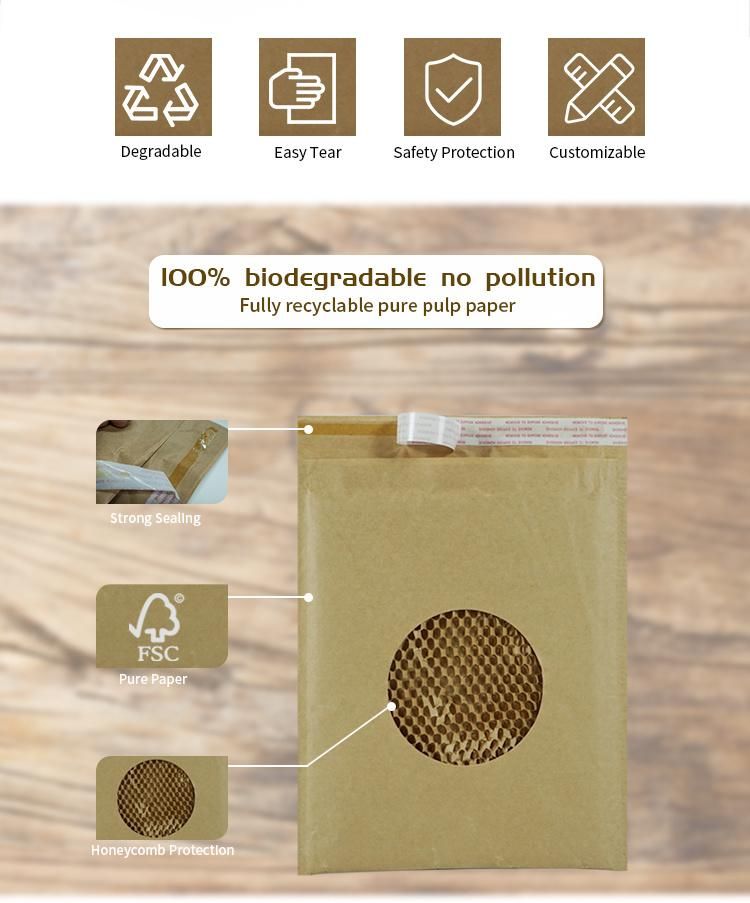 Custom Plastic Envelope Padded Postal Courier Bags Custom Logo Mailing Bags Bubble Mailer