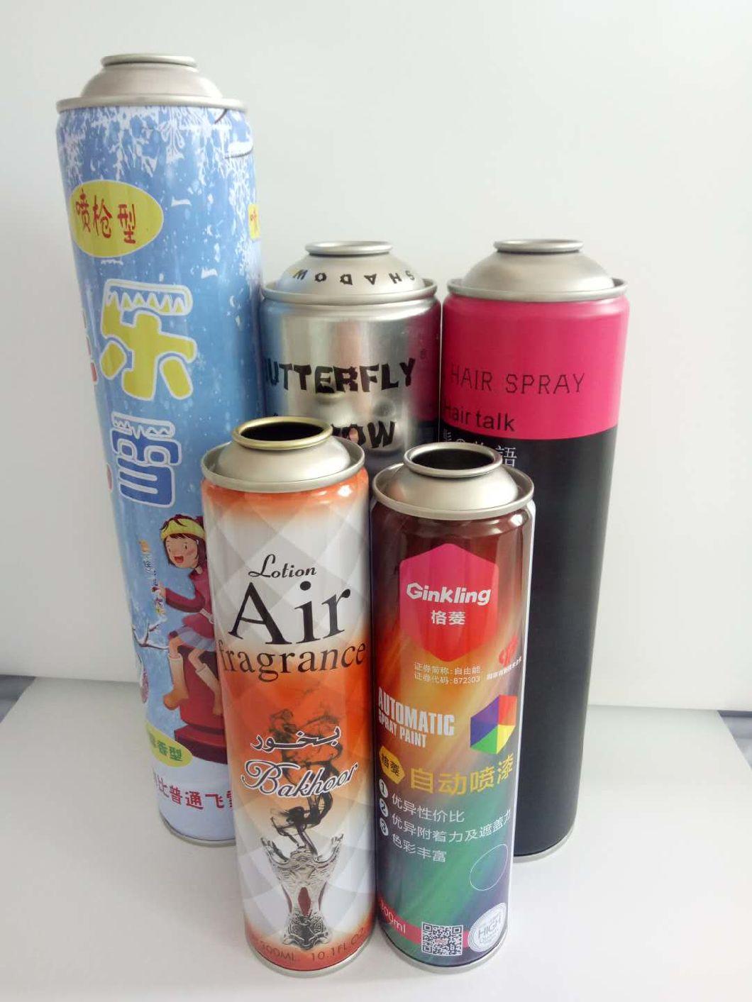 Custom Tin Plate Oxygen Aerosol Can with Mask