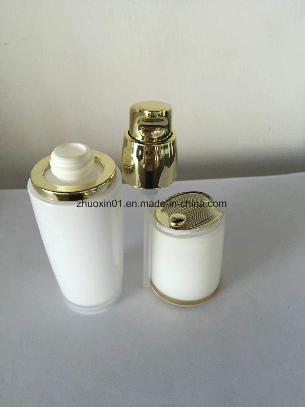 Luxury Set Acrylic Cream Jar Lotion Bottle for Cosmetics