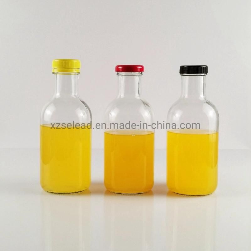 Clear Glass Containers for Juicing, Smoothies, Drinking Packing 500ml