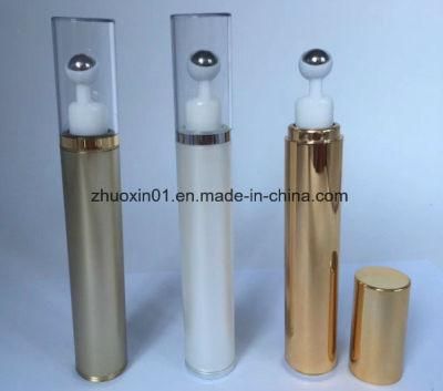 Round Steel Ball Plastic Airless Bottle for Eye Cream