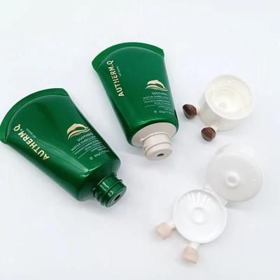 Cosmetic Plastic Tube with Flip Cap for Cosmetic Cream Packaging