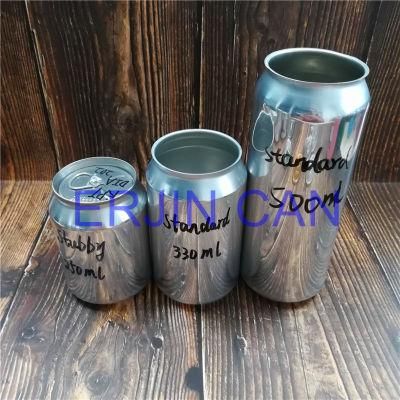 Aluminum Can Standard Stubby 237ml 250ml 300ml 310ml 330ml 333ml 350ml 355ml 375ml 440ml 473ml 500ml Production Line