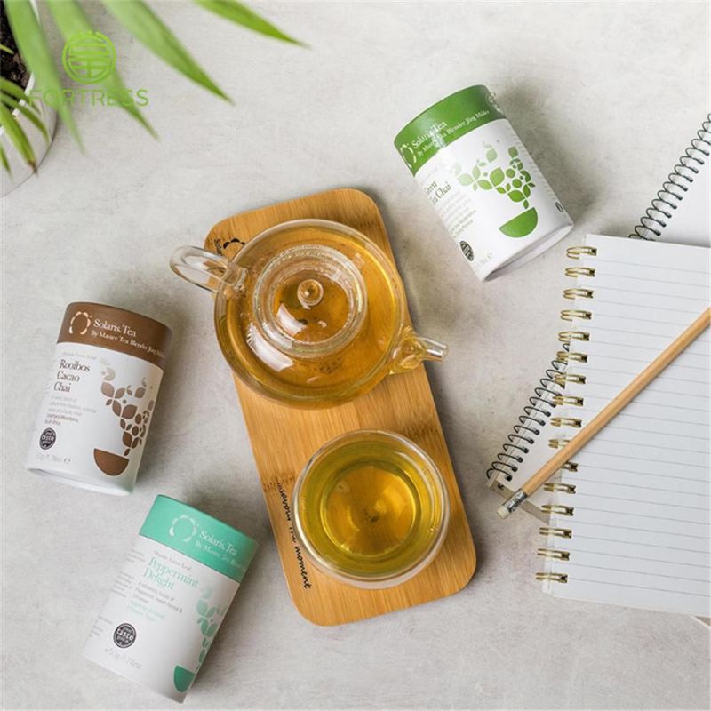 Herbal Kraft Round Box Herb Paper Tubes