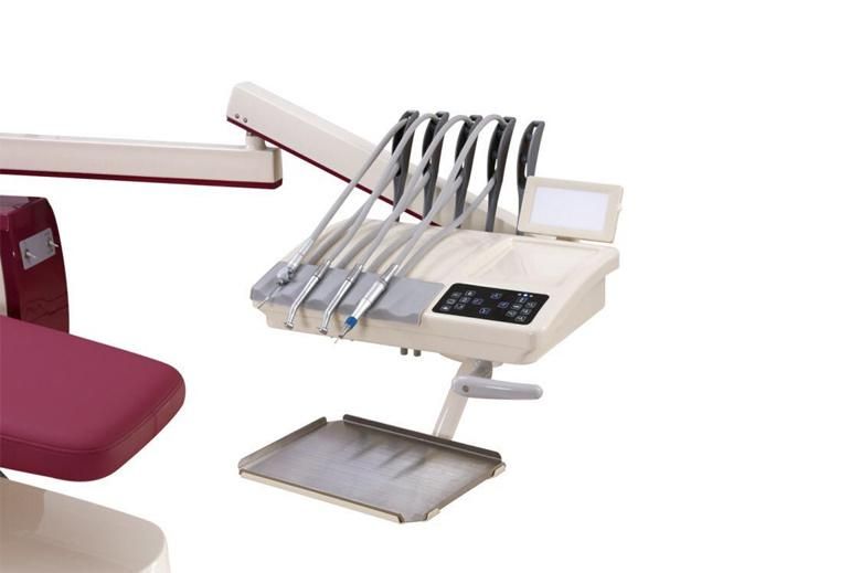 Economic Model Dental Chair with LED Sensor Lamp