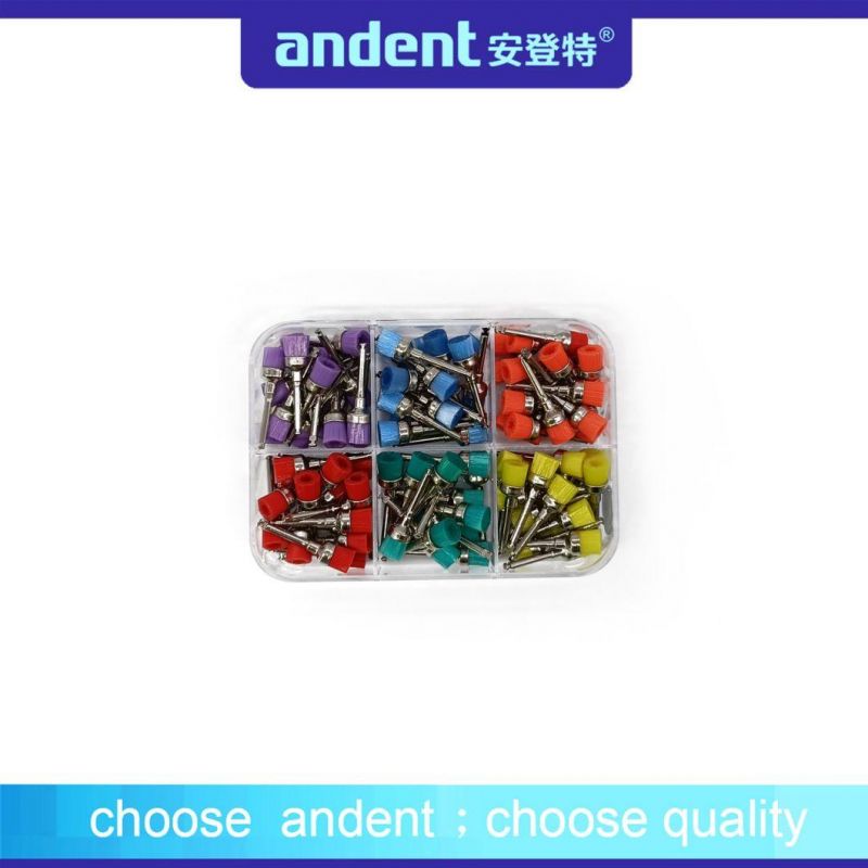 Dental Nylon Latch Polishing Brush Polisher Brushes Prophy Brushes