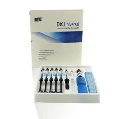 Nano Hybrid Dental Material Light Cure Composite Resin Kit