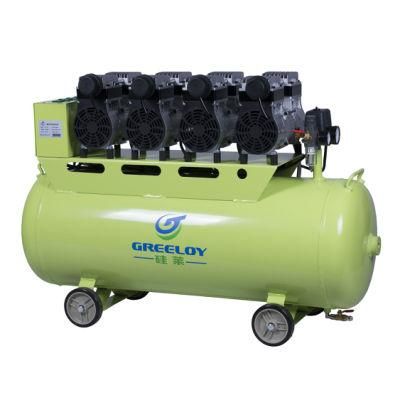 Mobile Oil Free Silent Medical Dental Air Compressor