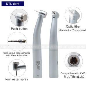 Dental Handpiece High Speed Turbine with Fiber Optic Quick Coupling