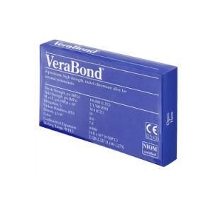 Dental Lab Material Nickel Chromium Base Ceramic Vera Bond Ni-Cr-Be Alloy