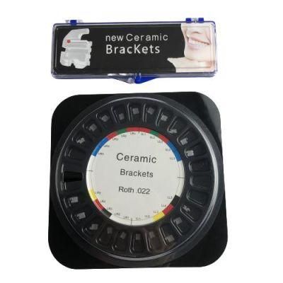 New Ceramic Type Orthodontic Dental Brackets