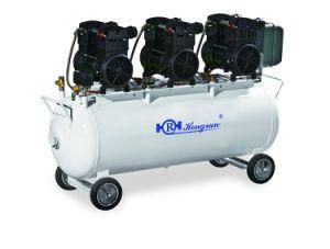 3X1HP 150L Tank Oilless Portable Air Compressor