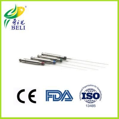 Dental Belident Brand Paste Carriers 25mm 25# Assorted Size 4 PCS Endodontic Files