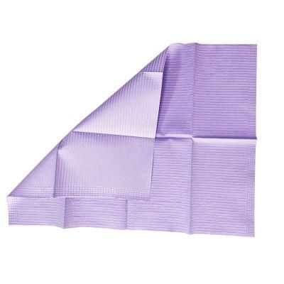 Disposable Patient Dental Bib 3 Layers Tissue Disposable Dental Bibs Paper Dental Bib
