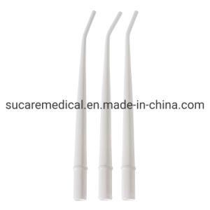 Medium 1/8&quot; White Plastic Dental Surgical Aspirator Tips