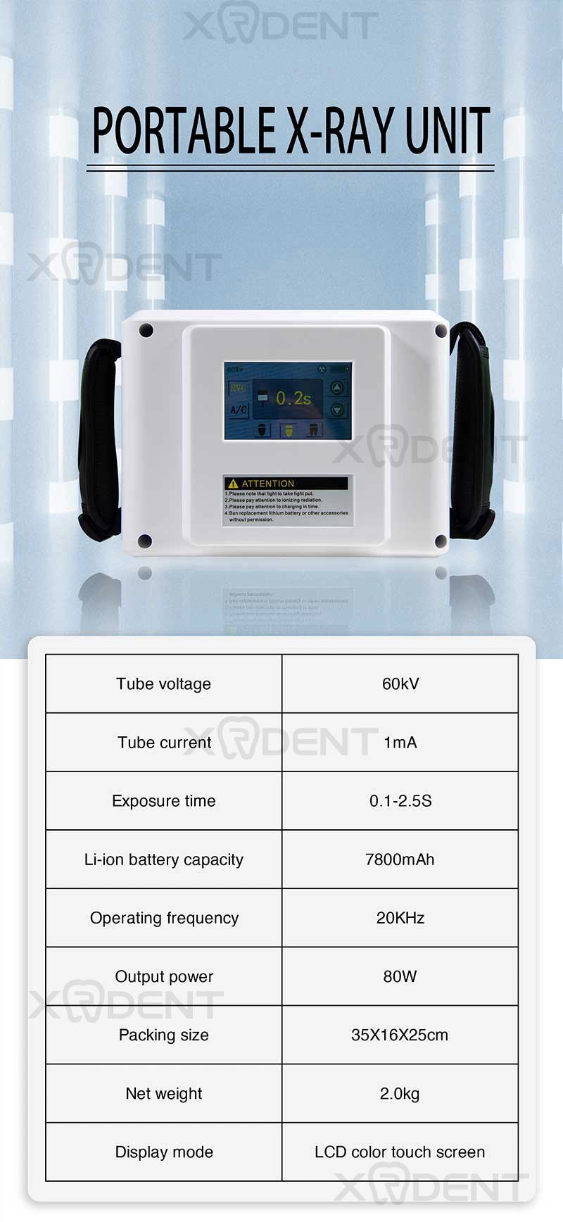 Super Cheaper Digital Portable X-ray Machine Factory Supply
