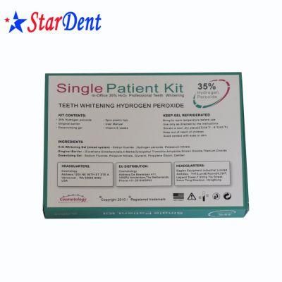 Dental Teeth Whitening Hydrogen Peroxide Single Patient Kit