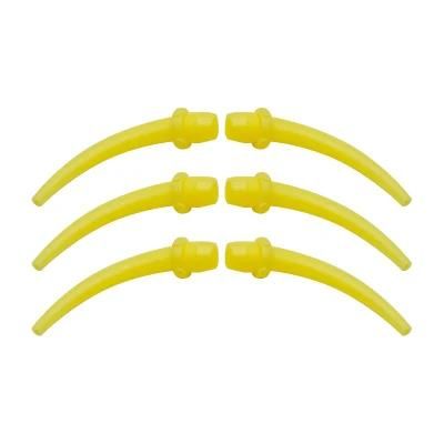 Yellow Mixing Oral Mixing Tips Yellow Curved Tip Dental Intraoral Tips