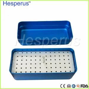 Dental 72 Hole Autoclave Sterilizer Case Burs Dental Disinfection Endo Files Holder