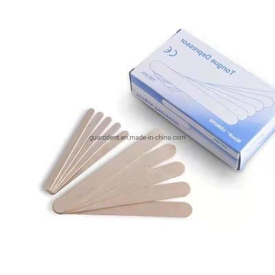 Wooden Tongue Depressor Medical Wooden Spatula Class a