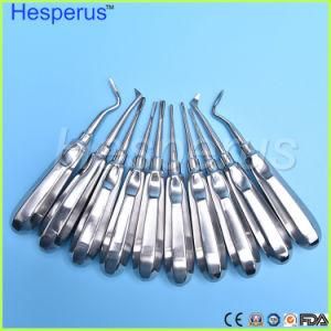 Dental Minimally Invasive Tooth Extraction Elevator Metal Handle Non-Slip